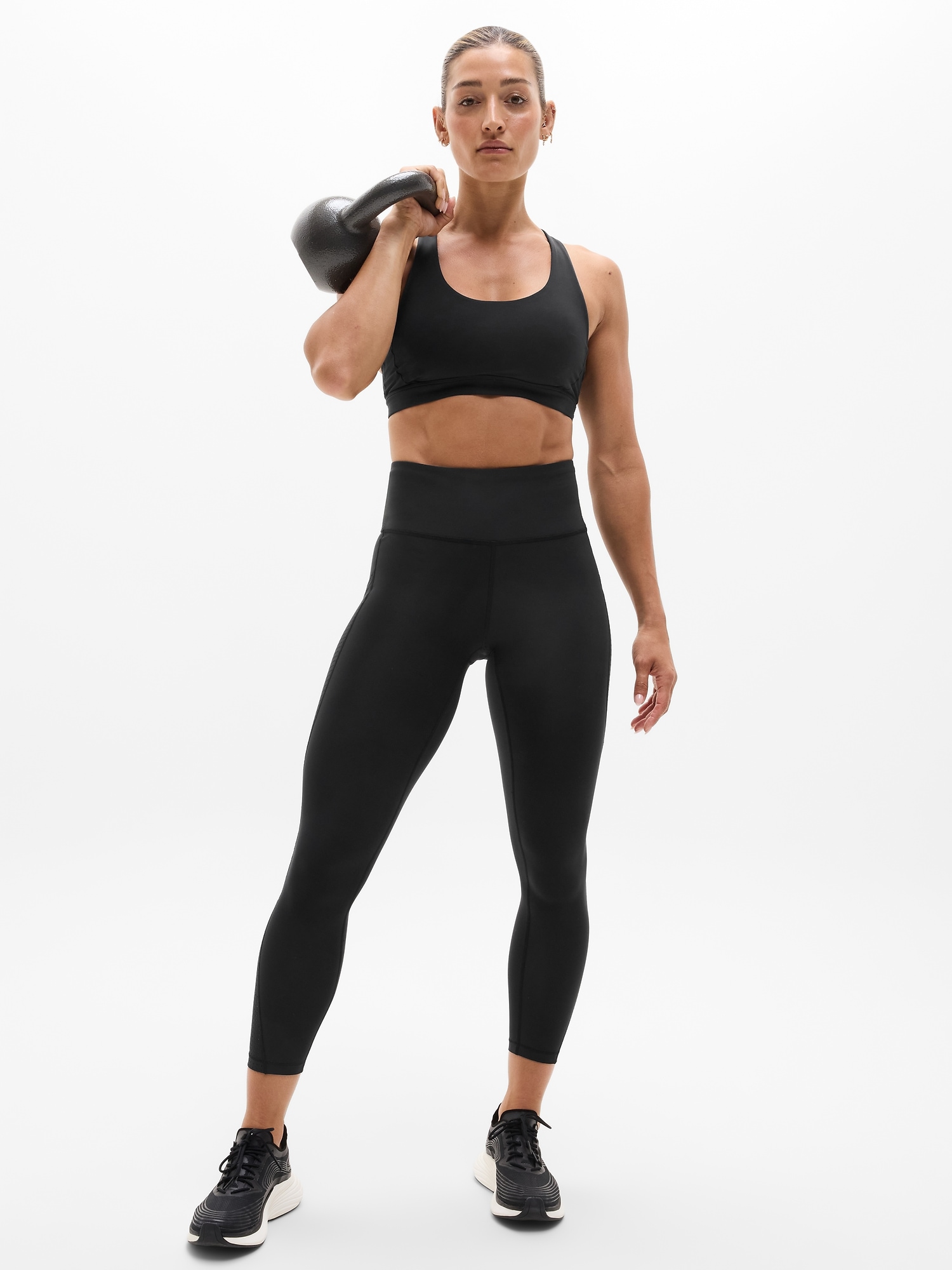 Interval Stash High Rise Perforated 7/8 Legging