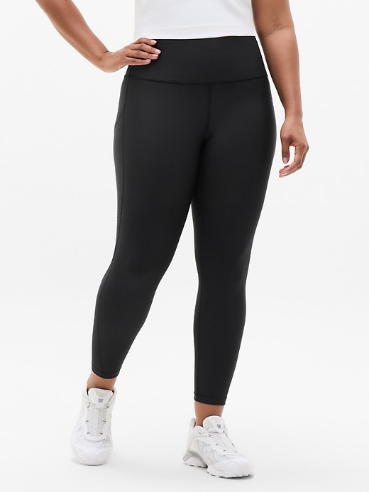 Image number 3 showing, Interval Stash High Rise Perforated 7/8 Legging