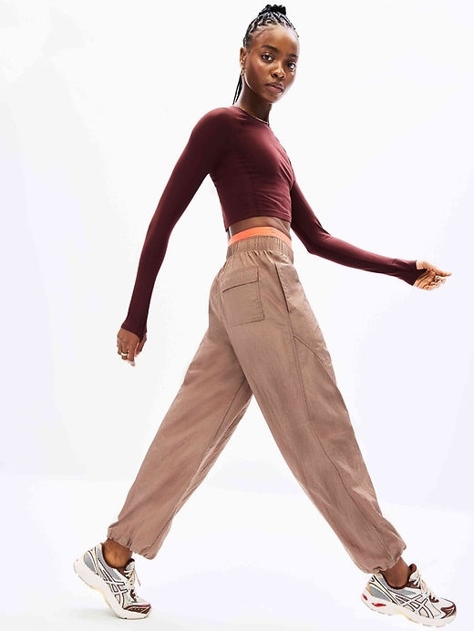 Image number 7 showing, Lunar Sheen Utility Mid Rise Pant