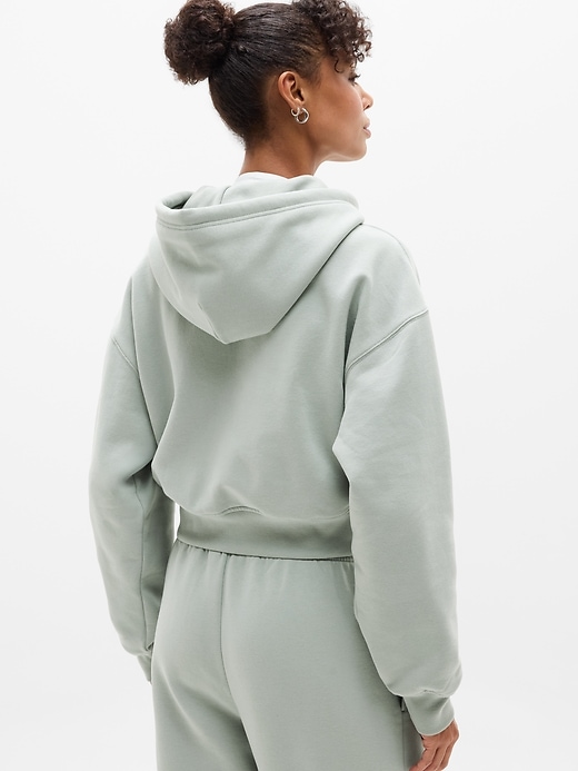 Image number 3 showing, Forever Fleece Crop Full Zip