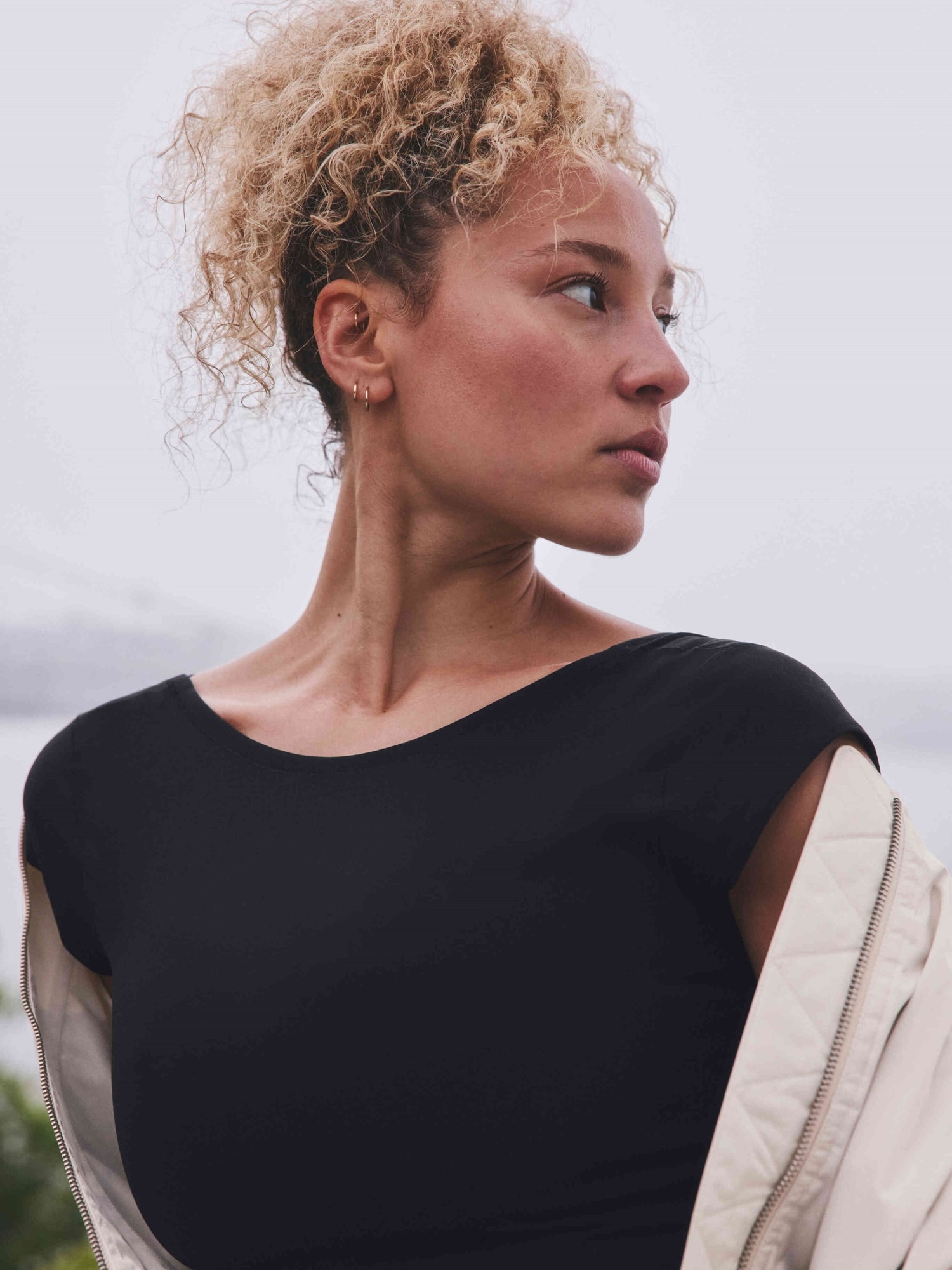 Transcend Scoop Back Tee