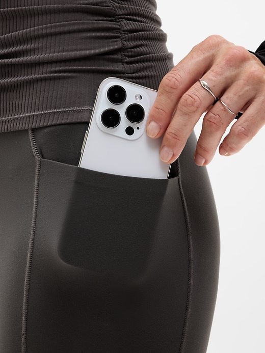 Image number 6 showing, Salutation Stash Fold Over 7/8 Legging