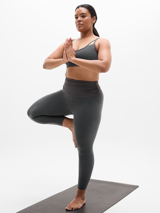 Image number 7 showing, Salutation Stash Fold Over 7/8 Legging