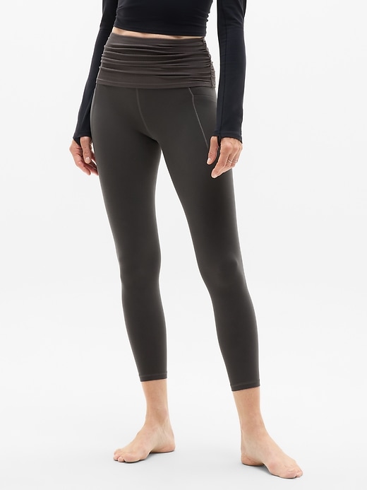 Image number 1 showing, Salutation Stash Fold Over 7/8 Legging