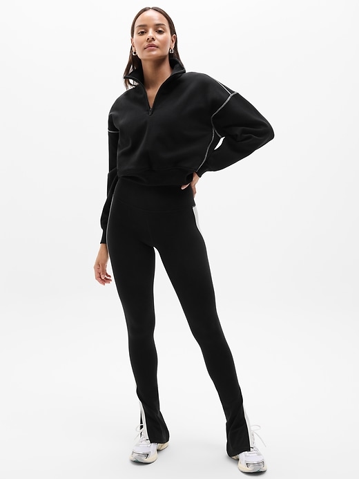 Image number 1 showing, Forever Fleece 1/2 Zip High Hip Sweatshirt