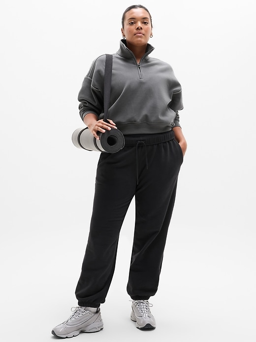 Forever Fleece 1/2 Zip High Hip Sweatshirt