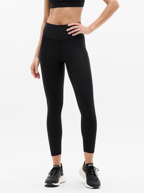 Interval Stash High Rise 7/8 Legging - Black