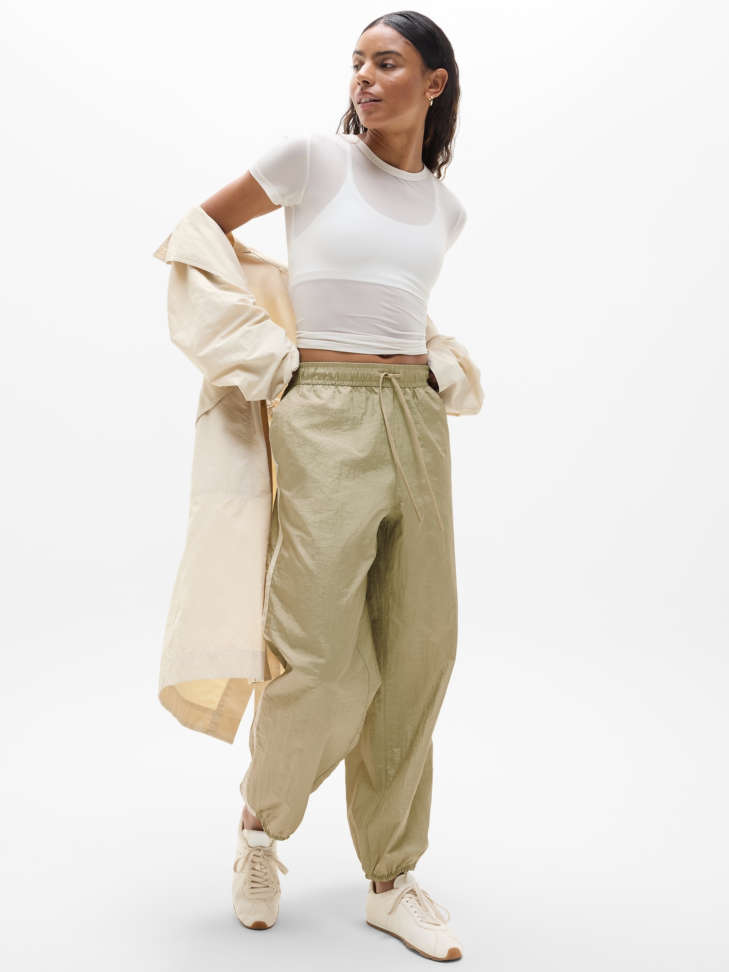 Daybreak Mid Rise Parachute Jogger