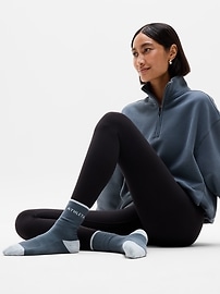 Image number 2 showing, Athleta Colorblock Everyday Crew Sock