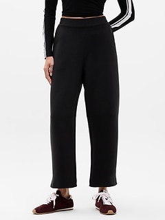 Form Knit Mid Rise Barrel Pant