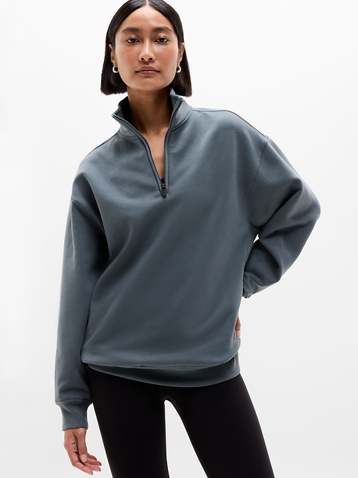 Image number 1 showing, Forever Fleece 1/4 Zip Sweatshirt