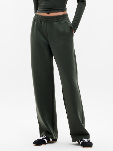 Form Knit Mid Rise Straight Pant
