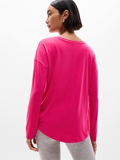 Move With Ease Top - Pink - View 25
