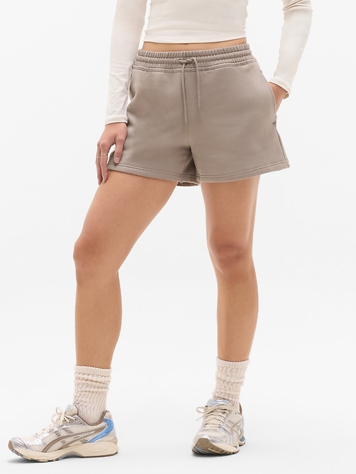 Image number 1 showing, Forever Fleece Mid Rise 4" Short