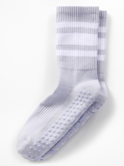 Athleta Pilates Gripper Crew Sock