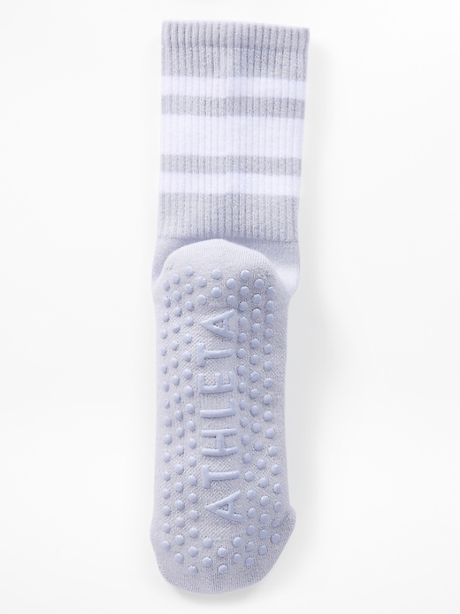 Image number 3 showing, Athleta Pilates Gripper Crew Sock
