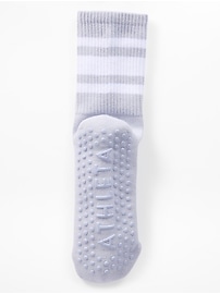 Image number 3 showing, Athleta Pilates Gripper Crew Sock