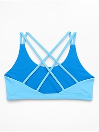 Image number 3 showing, Athleta Girl Reversible Strappy Bikini Top