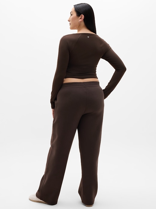Image number 6 showing, Form Knit Mid Rise Straight Pant