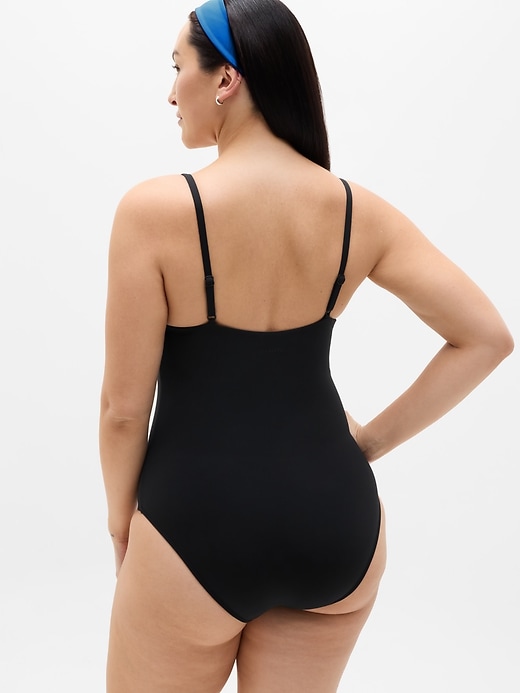 Image number 5 showing, Straight Neck One Piece