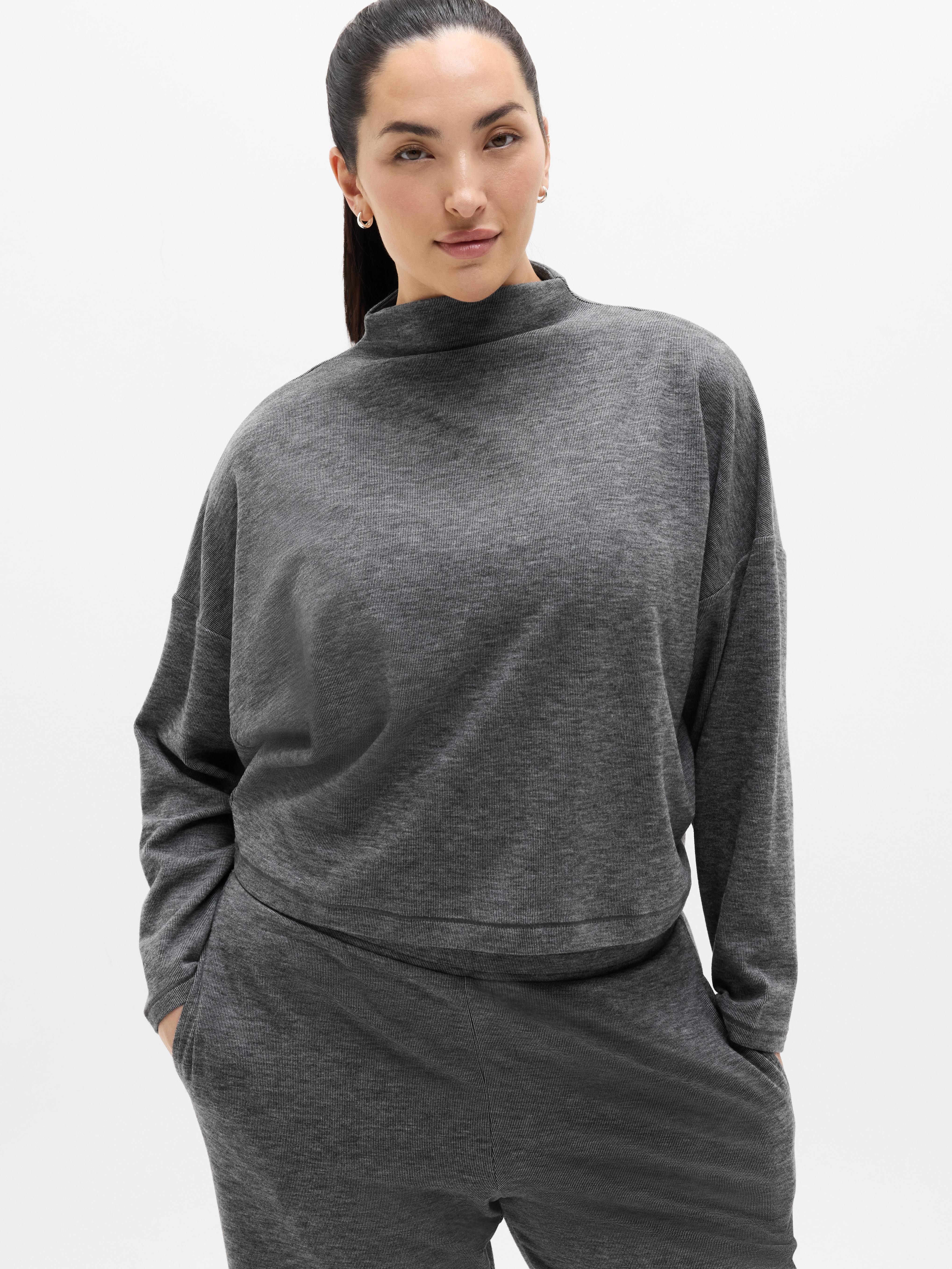 Sunday Rib Dolman Top