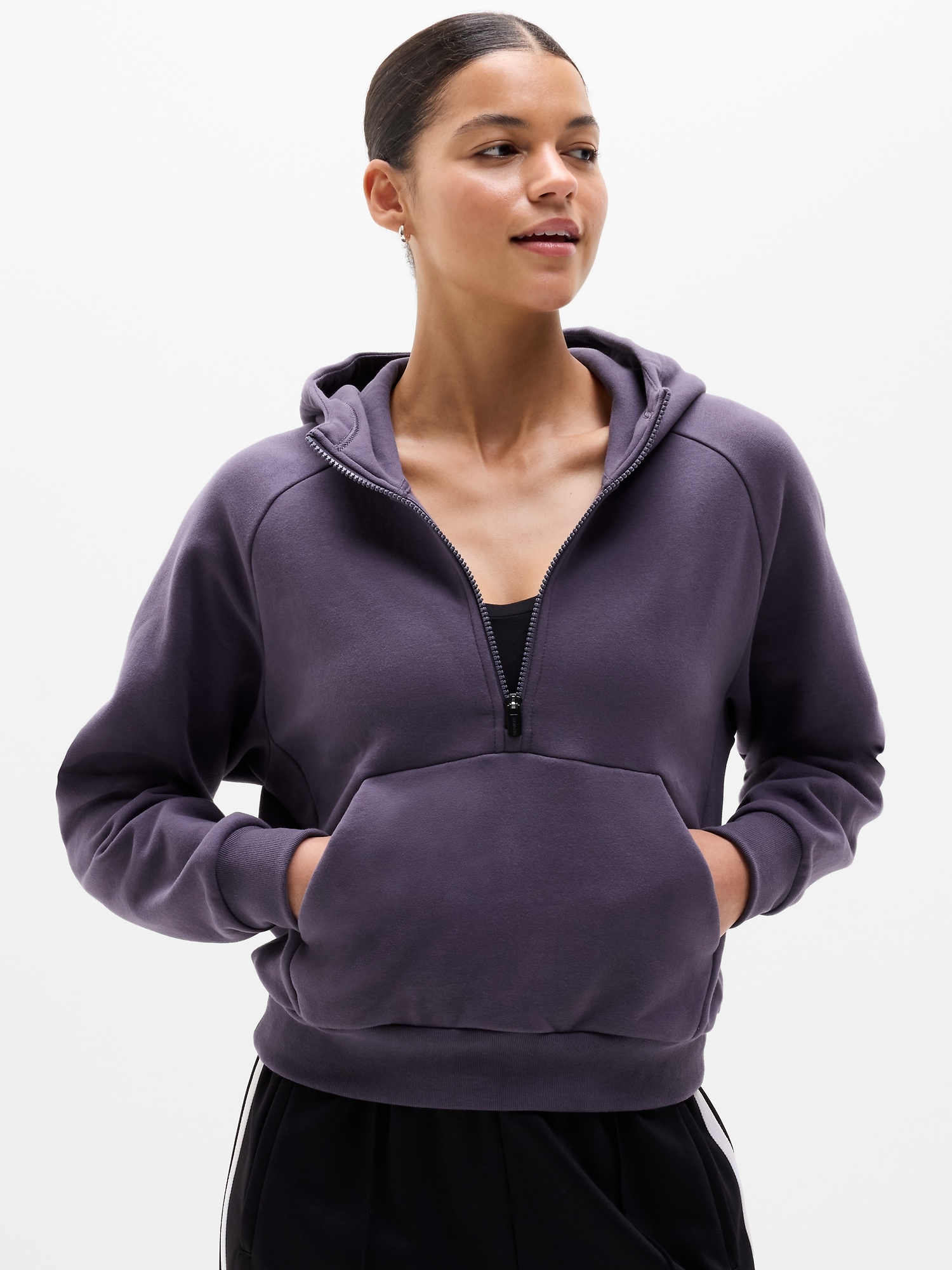 Forever Fleece 1/2 Zip Hoodie