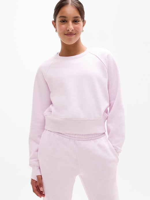 Image number 1 showing, Athleta Girl All Day Crewneck Sweatshirt