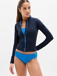 Zip-Front Rashguard
