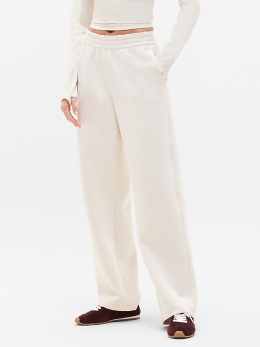 Image number 1 showing, Form Knit Mid Rise Straight Pant