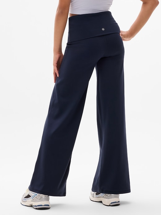 Image number 3 showing, Athleta Girl Chit Chat Roll Waistband Puddle Pant