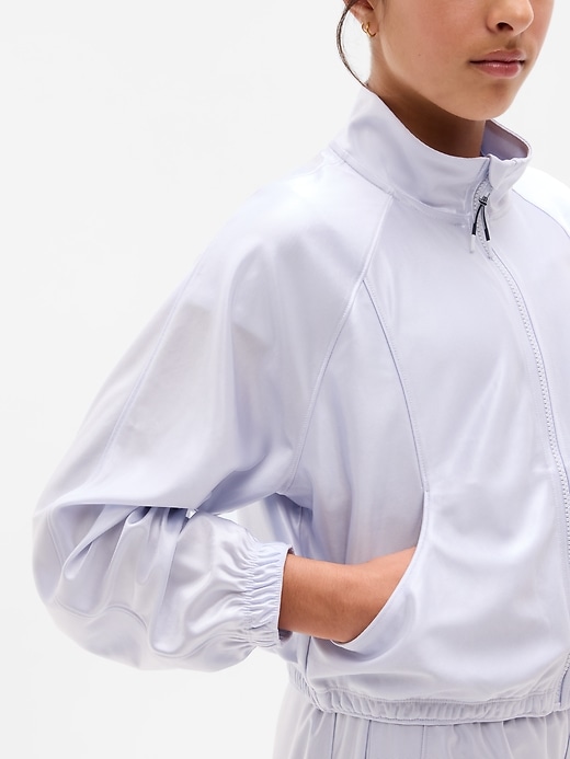 Image number 4 showing, Athleta Girl Shine On Track Jacket