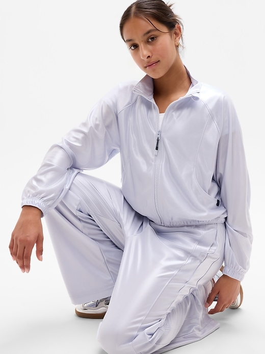 Image number 2 showing, Athleta Girl Shine On Track Jacket