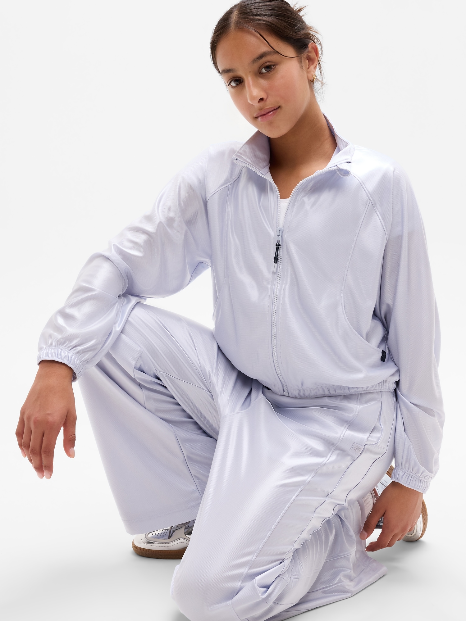 Athleta Girl Shine On Track Jacket