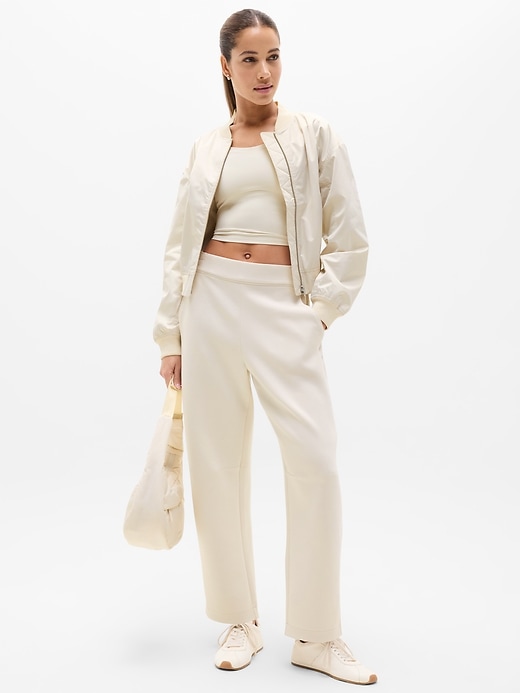 Image number 2 showing, Form Knit Mid Rise Barrel Pant