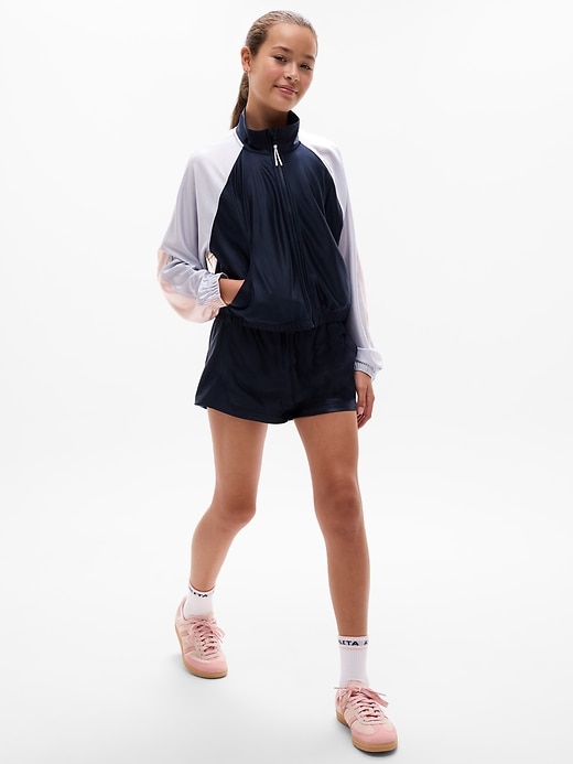 Image number 2 showing, Athleta Girl Shine On Track Jacket