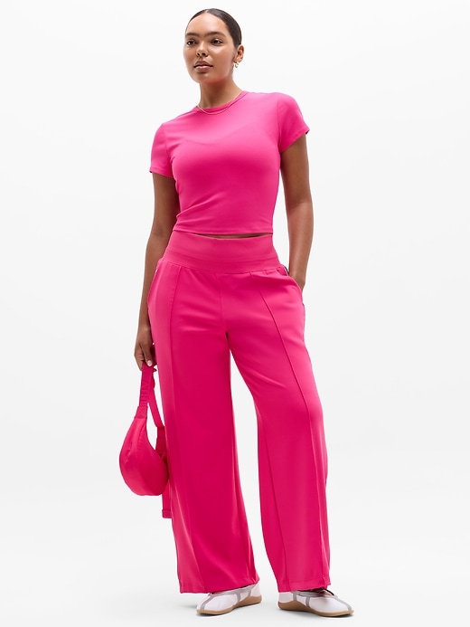 Image number 6 showing, Signature Rib Crop Tee