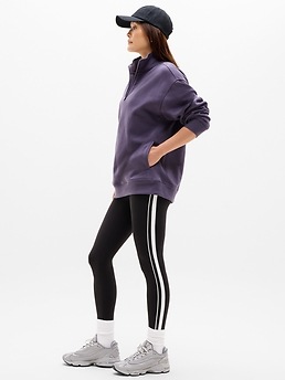 Forever Fleece 1/4 Zip Sweatshirt - Blue - image 5