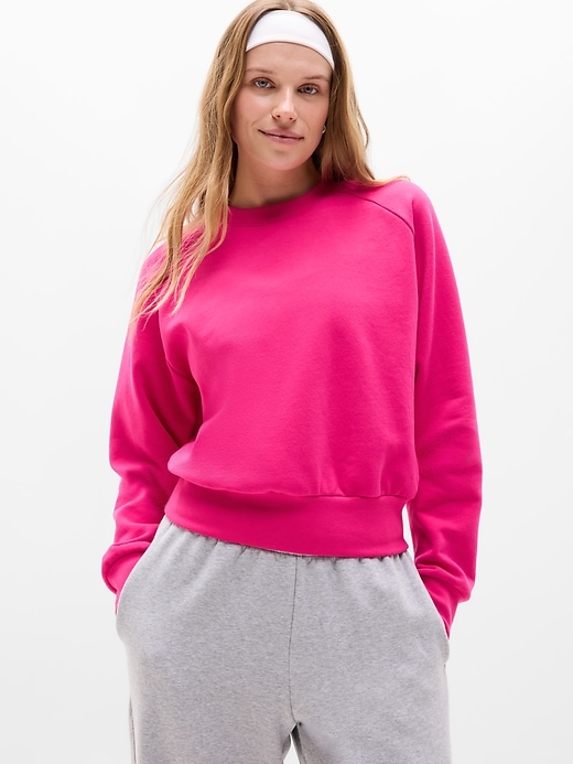Image number 2 showing, Forever Fleece Relaxed Crew Sweatshirt