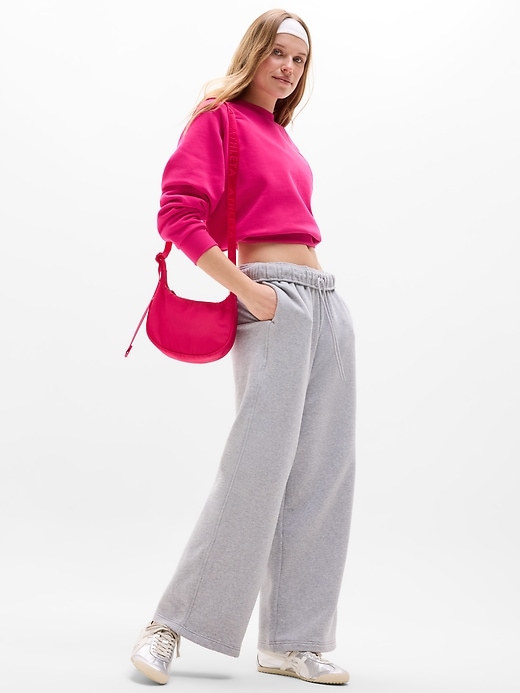 Image number 3 showing, Forever Fleece Relaxed Crew Sweatshirt