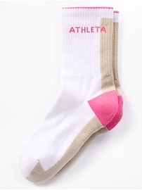 Image number 1 showing, Athleta Colorblock Everyday Crew Sock
