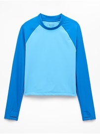 Image number 2 showing, Athleta Girl Mock Neck Rashguard