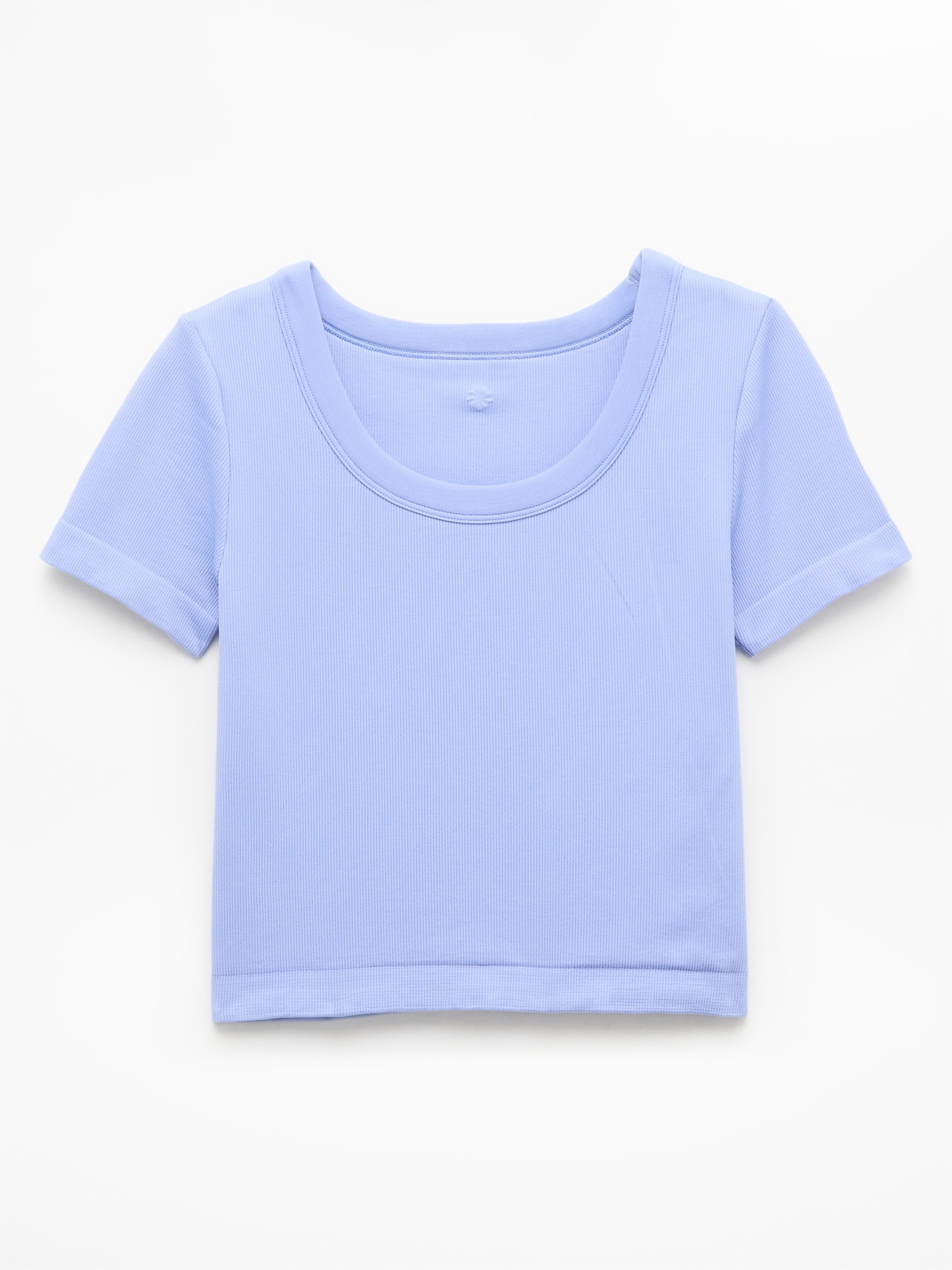 Athleta Girl Rise Above Rib Scoop Tee