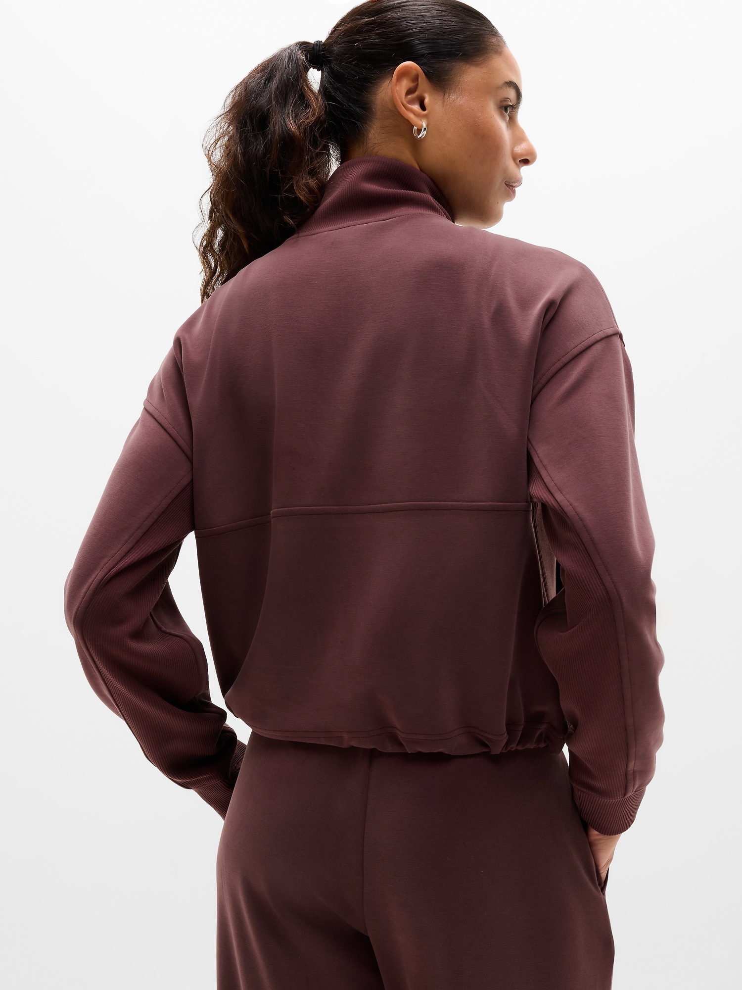 Seasoft Rib 1/4 Zip Popover