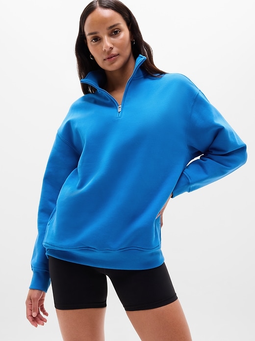 Image number 1 showing, Forever Fleece 1/4 Zip Sweatshirt
