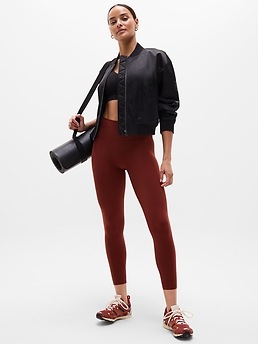 Transcend High Rise 7/8 Legging - Orange - image 2