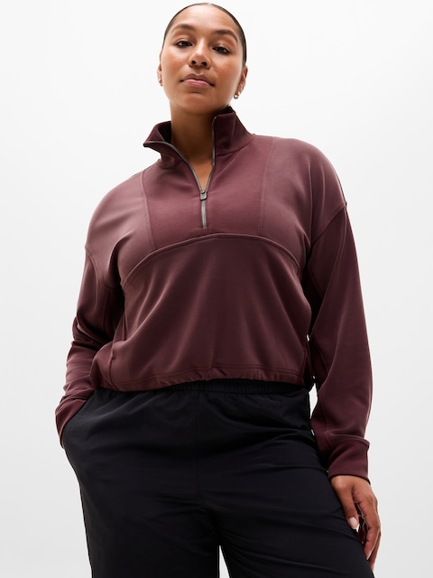 Seasoft Rib 1/4 Zip Popover