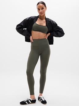 Salutation Stash High Rise Legging - Green - image 2