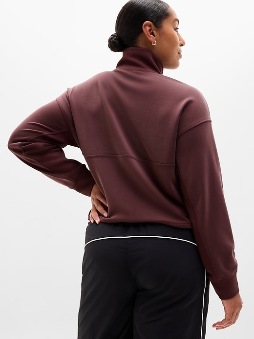 Image number 3 showing, Seasoft Rib 1/4 Zip Popover