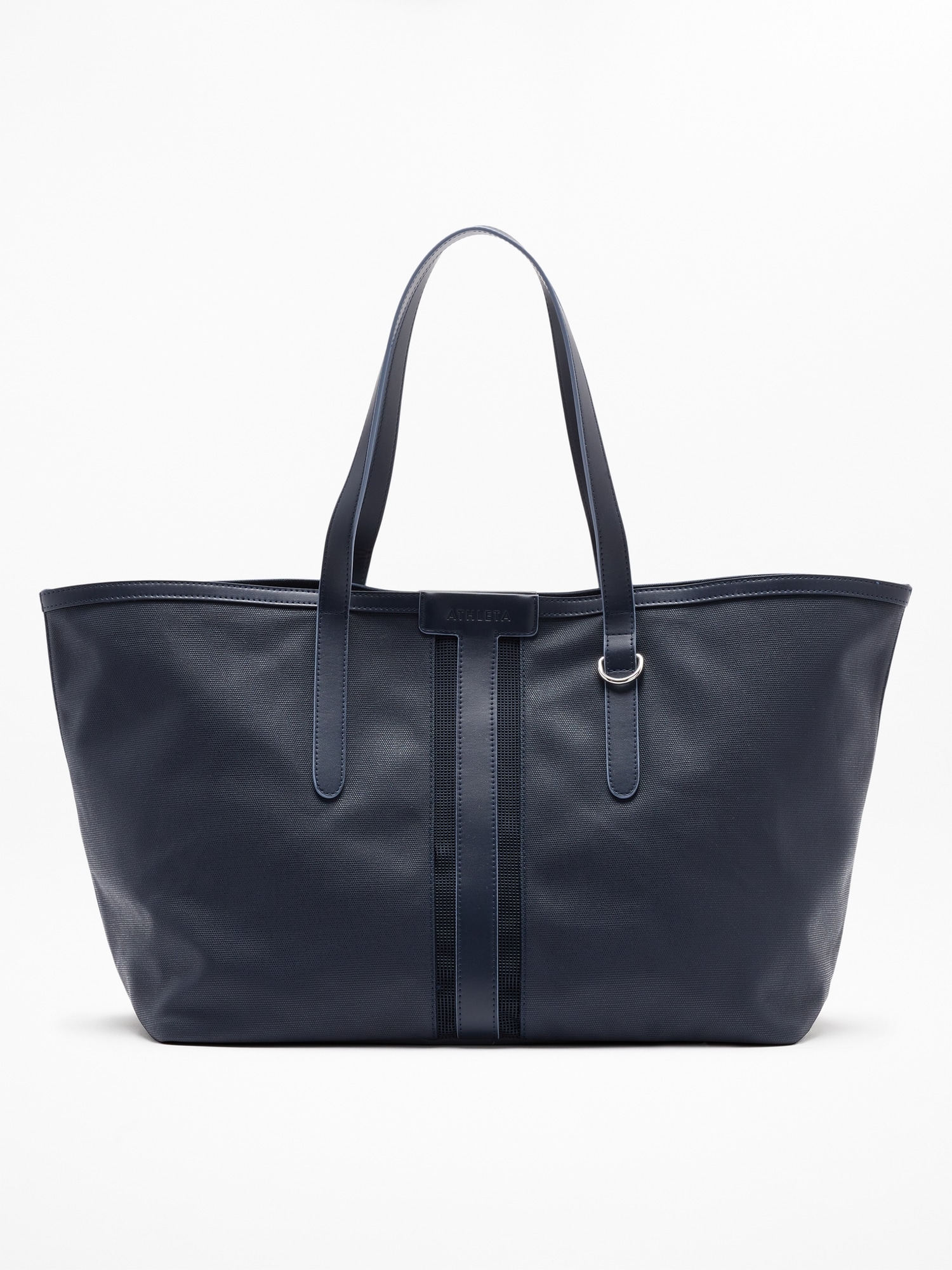 Coated Canvas Carry All Tote