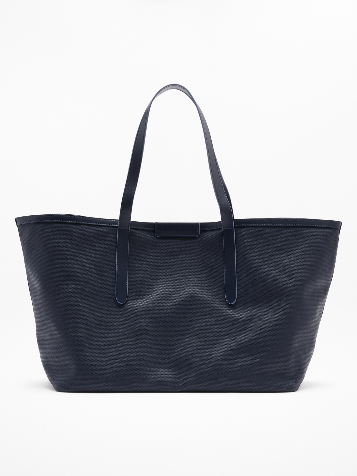 Coated Canvas Carry All Tote